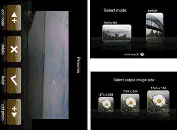 Panorama App iPhone