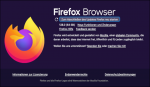 Firefox browser update