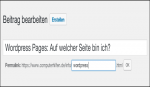 Wordpress page title in PHP nutzen
