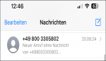 08003305605 Rückwärtssuche