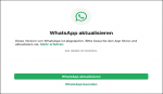 WhatsApp aktualisieren: Diese Version ist abeglaufen