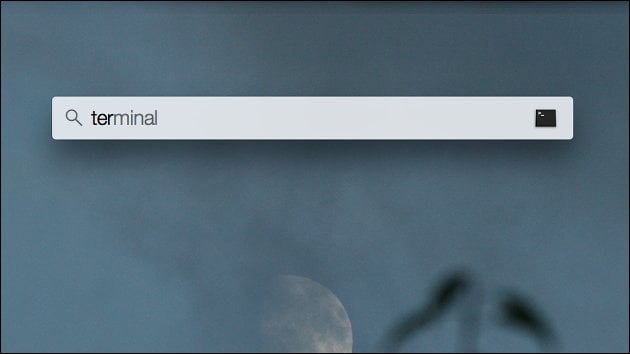 Mac Terminal öffnen