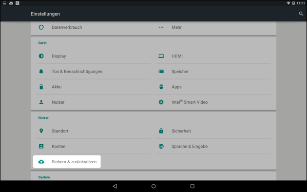 Medion Tablet Werkszustand