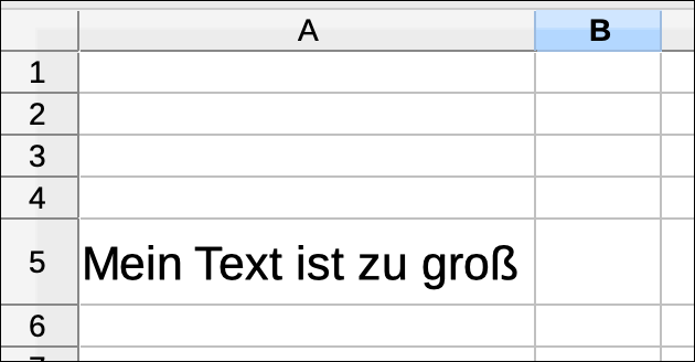 Excel Zeilenhöhe anpassen