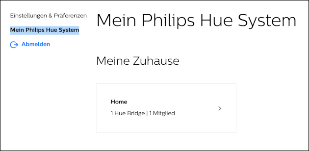 Hue: Mein Zuhause