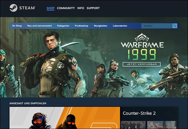 Steam Store