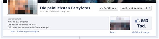 Die peinlichsten Partyfotos