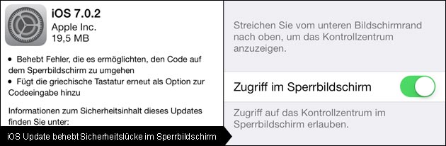 iOS 7.0.2 Update