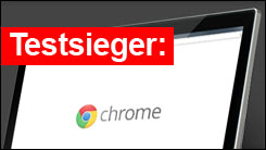 Test-Sieger: Chrome Browser