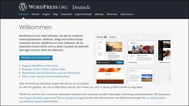 Wordpress 4.4.1 erschienen!