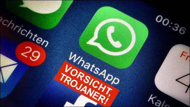 Angebliche WhatsApp Mail kommt mit Trojaner!
