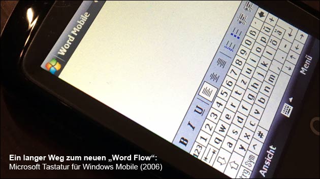 Schneller wischen statt tippen: Microsofts Tastatur-App Word Flow gibt's jetzt auch auf dem iPhone!