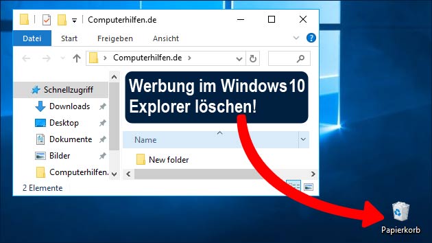 Neue Windows 10 Werbung löschen: So geht's!