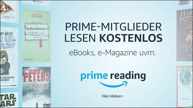 ebooks und Zeitschriften kostenlos: Amazon Prime Reading