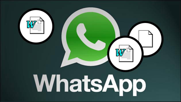 WhatsApp Dateien versenden