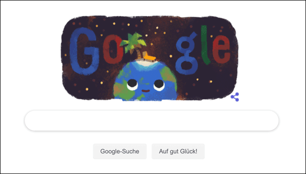 Google Doodle zum Sommeranfang 2019