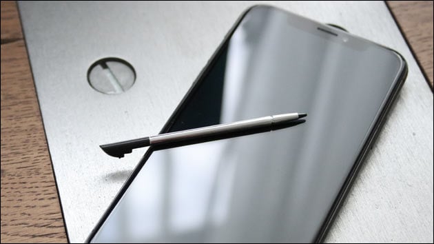 iPhone mit Pencil