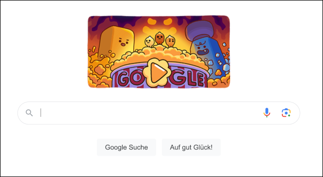 Google Popcorn Spiel